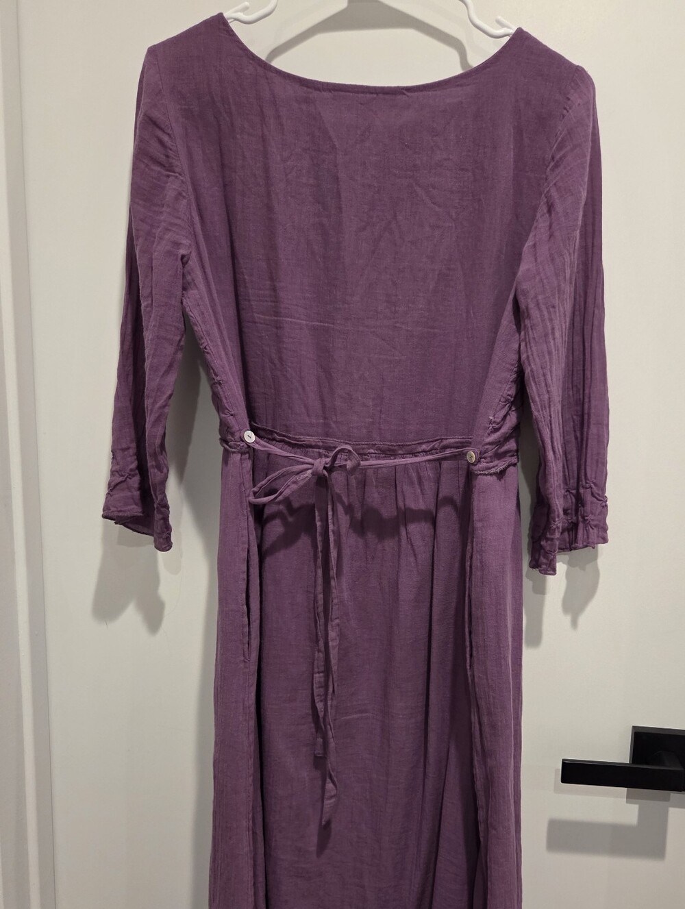 April Cornell Purple Midi Summer Dress - Picture 2 of 4